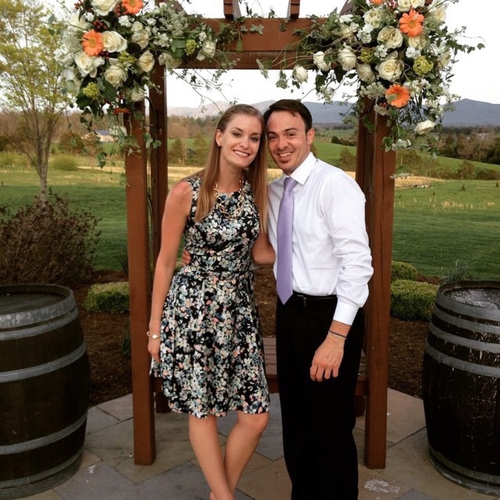 Floral sleeveless dress